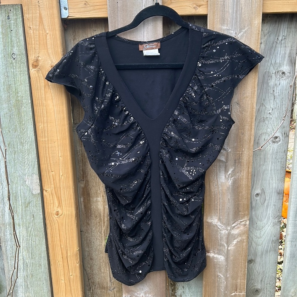 Y2K Sparkle Top